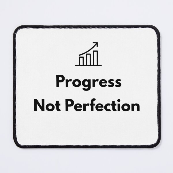 Item preview, Progress Not Perfection | Growth Mindset Quote Design designed and sold by Motivana.
