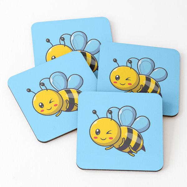 Item preview, Cute Bee Flying – Cartoon Vector Icon Illustration (Animal & Nature Concept) designed and sold by hjian8219.