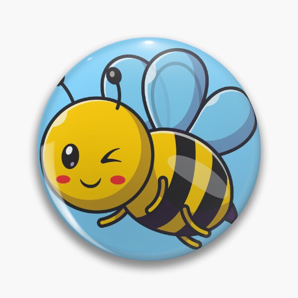Item preview, Cute Bee Flying – Cartoon Vector Icon Illustration (Animal & Nature Concept) designed and sold by hjian8219.