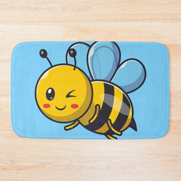 Item preview, Cute Bee Flying – Cartoon Vector Icon Illustration (Animal & Nature Concept) designed and sold by hjian8219.