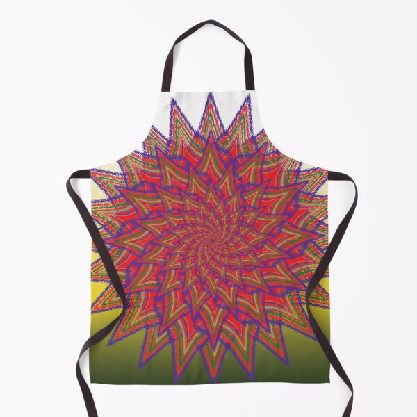 Item preview, Radiant Crimson Star Mandala designed and sold by OIL Pattern Design .