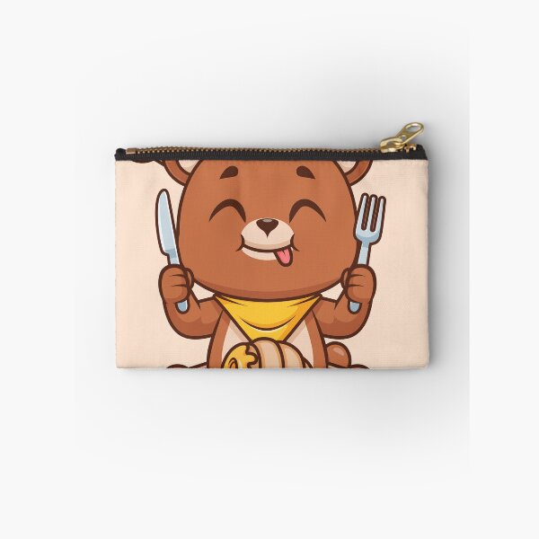 Item preview, Cute Bear Eating Honeycomb – Cartoon Vector Icon Illustration (Animal & Food Theme) designed and sold by hjian8219.