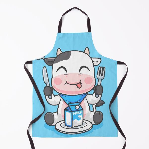Item preview, Cute Cow Drinking Milk – Cartoon Vector Icon Illustration (Animal & Drink Theme) designed and sold by hjian8219.