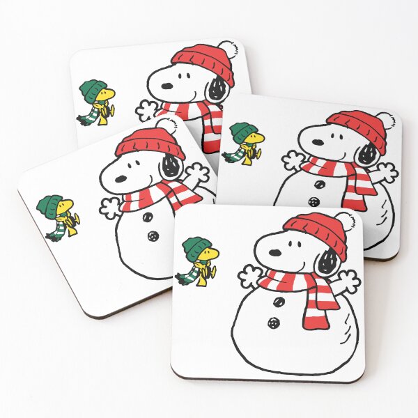 Item preview, woodstock play with snowman snoopy designed and sold by biggymonn33.