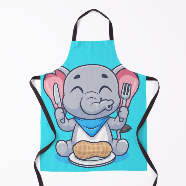Item preview, Cute Elephant Eating Peanut – Cartoon Vector Icon Illustration (Animal & Food Theme) designed and sold by hjian8219.