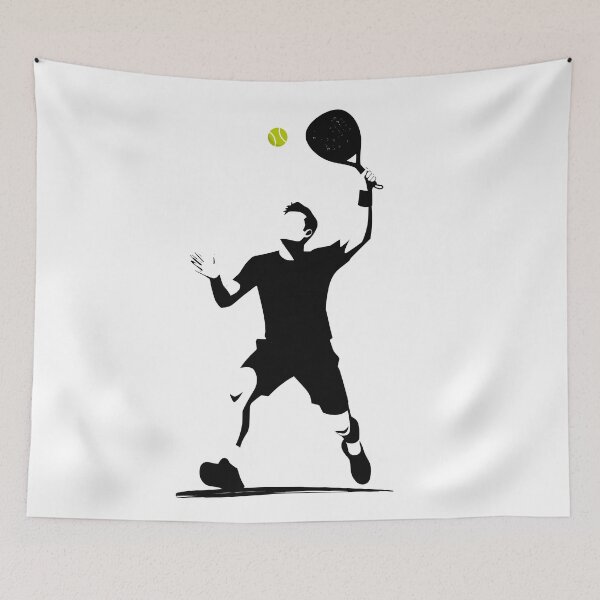 Item preview, Padel Player designed and sold by Anniko Art Studio.
