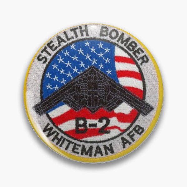 Item preview, B-2 Spirit Stealth Bomber – Whiteman Air Force Base Patch Sticker designed and sold by j7boy.