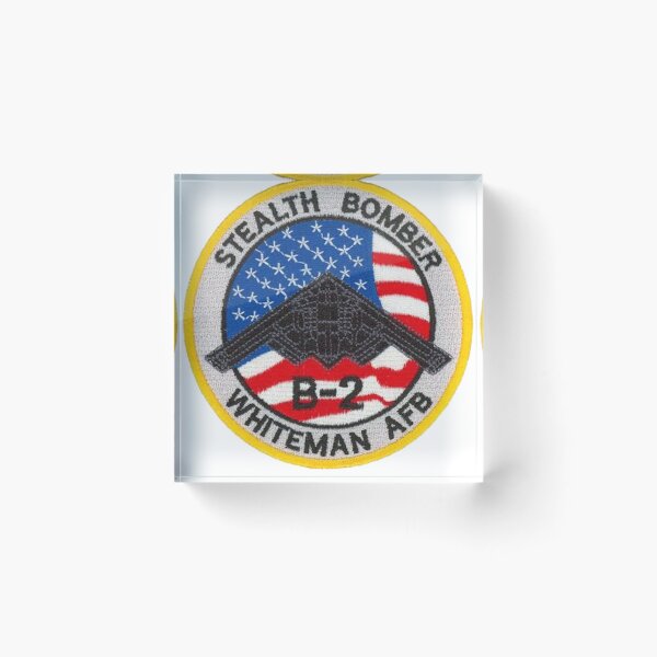 Item preview, B-2 Spirit Stealth Bomber – Whiteman Air Force Base Patch Sticker designed and sold by j7boy.