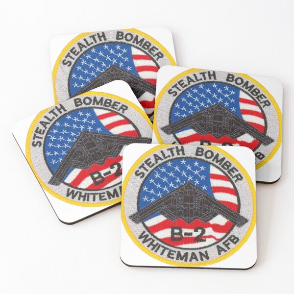 Item preview, B-2 Spirit Stealth Bomber – Whiteman Air Force Base Patch Sticker designed and sold by j7boy.