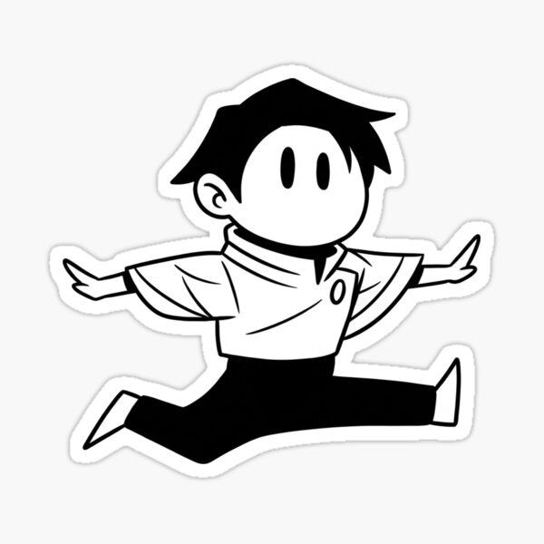Yuta Okkotsu - The Special Grade Sorcerer - Minimalist Art Sticker