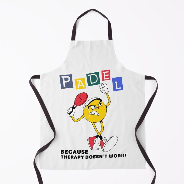 Item preview, Padel Because Therapy Doesn`t Work designed and sold by Anniko Art Studio.
