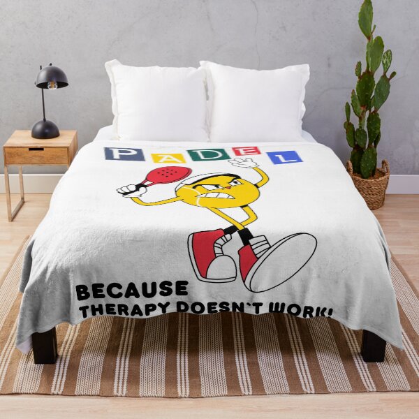 Item preview, Padel Because Therapy Doesn`t Work designed and sold by Anniko Art Studio.