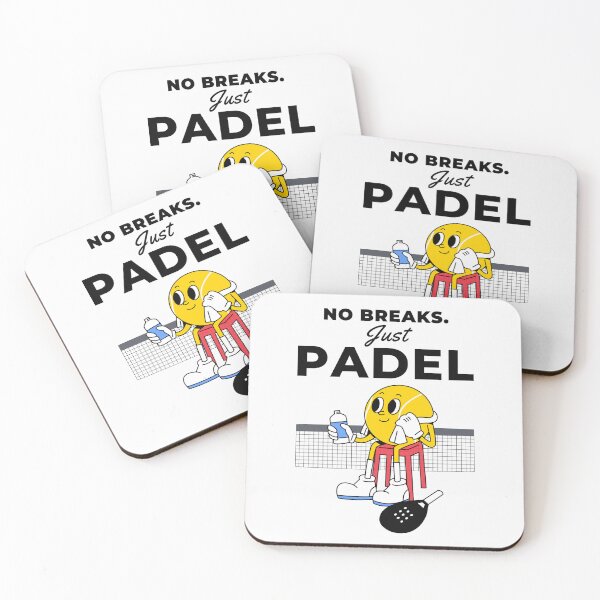 Item preview, No Breaks. Just Padel designed and sold by Anniko Art Studio.