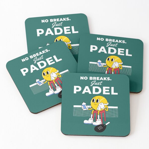 Item preview, No Breaks. Just Padel designed and sold by Anniko Art Studio.