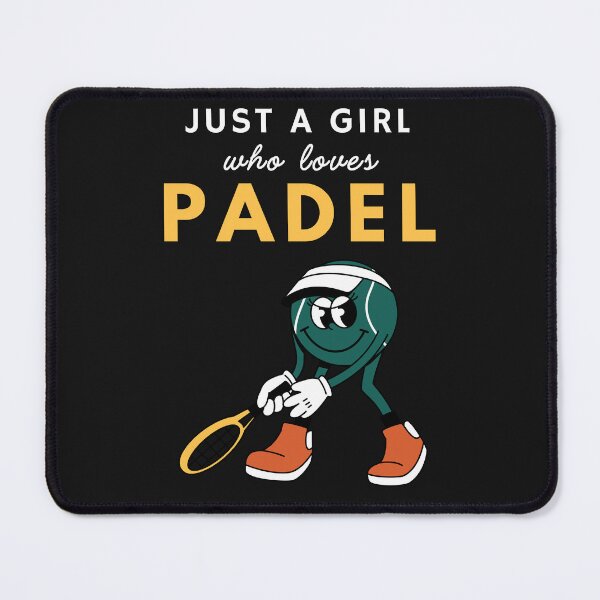 Item preview, Just A Girl Who Loves Padel designed and sold by Anniko Art Studio.