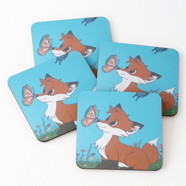Item preview, Fox and the Butterfly designed and sold by AbstractAsylum.