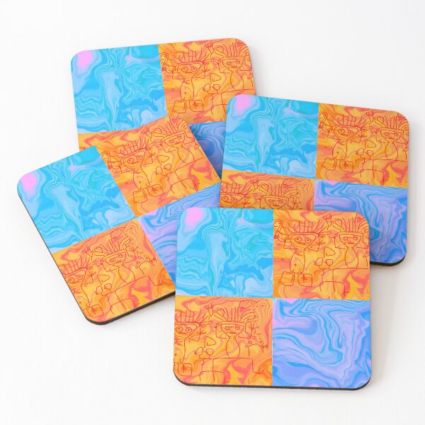 Item preview, Swirly Pattern Buddies  designed and sold by FableFloralCreations.
