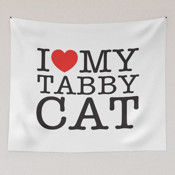 Item preview, I Love My Tabby Cat designed and sold by shitpostee.
