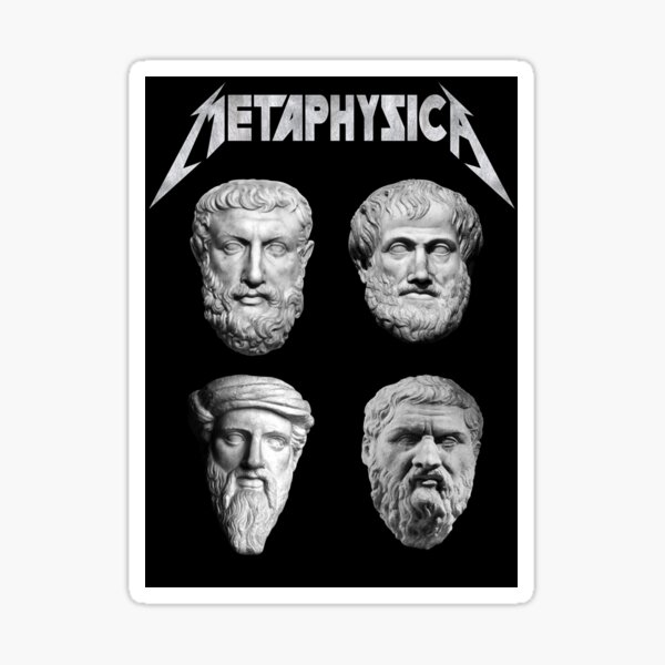 Metafísica Pegatina