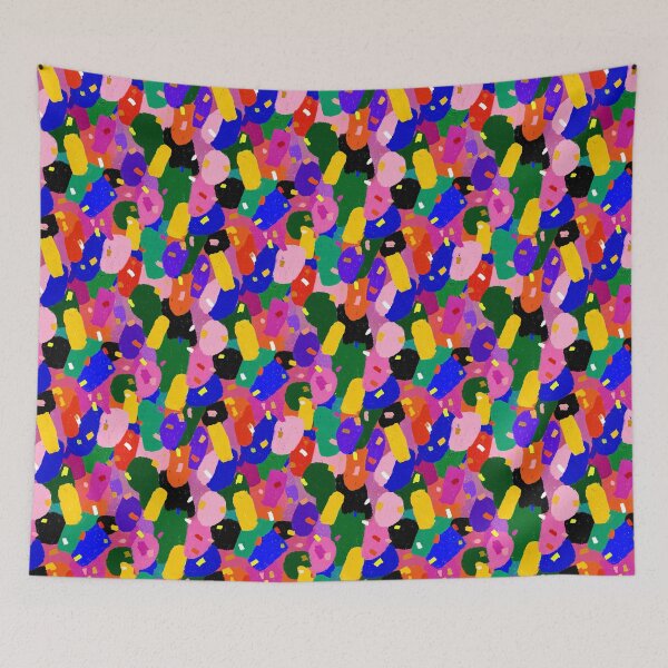 Item preview, Memphis Confetti Collage Pattern designed and sold by bubblegoth.