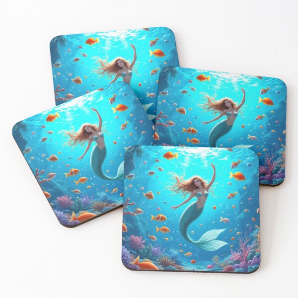 Item preview, Mystical Mermaid Dance - Tropical Sea Design designed and sold by Sinfulchicken.