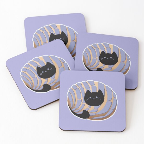 Item preview,  Concha cat: purpleish blue  designed and sold by itzamna-night-.