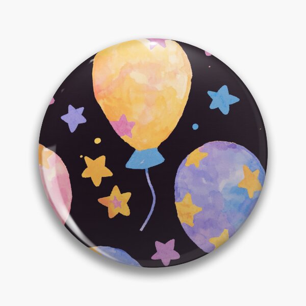 Artikelvorschau, Sternenklares Ballonparty-Nachtmuster entworfen und verkauft von bubblegoth.
