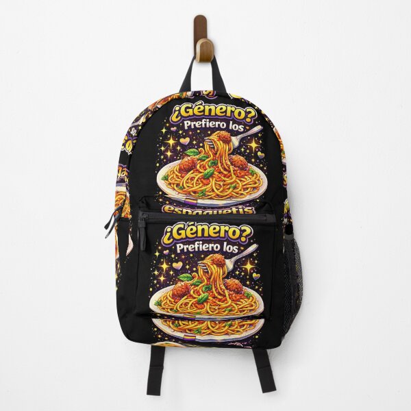 Item preview, "Gender? I Prefer Spaghetti - funny Queer Foodie Humor" designed and sold by rainbowgremlin.