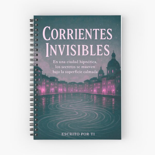 Item preview, Copy of Notebook of Magical Realism Invisible Currents designed and sold by Anomaly 404 Error.