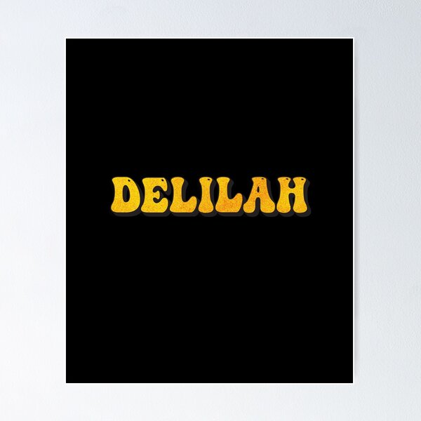 Item preview, Delilah Custom Name Design – Cool Personalized for Women and Girls designed and sold by Watsonarts.
