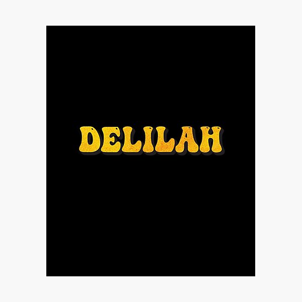 Item preview, Delilah Custom Name Design – Cool Personalized for Women and Girls designed and sold by Watsonarts.