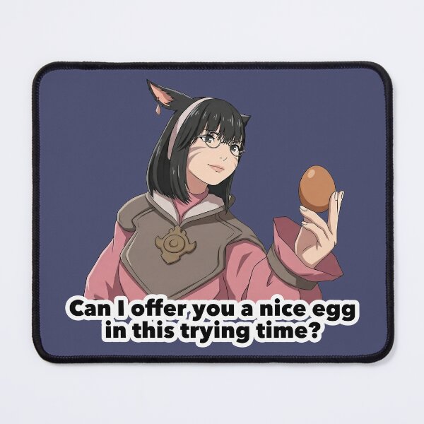 Item preview, Final Fantasy XIV - Nashu Mhakaracca Offers a Nice Egg designed and sold by nyanjutsu.