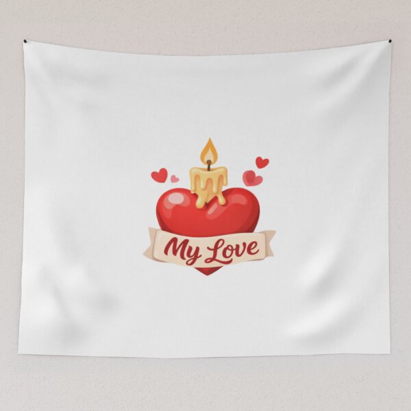 Item preview, Burning Heart Of True Love designed and sold by TrendlyStudio.