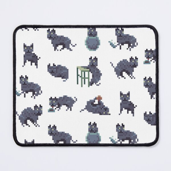 Item preview, Cats full pixelart pattern designed and sold by PixelMilkyWay.