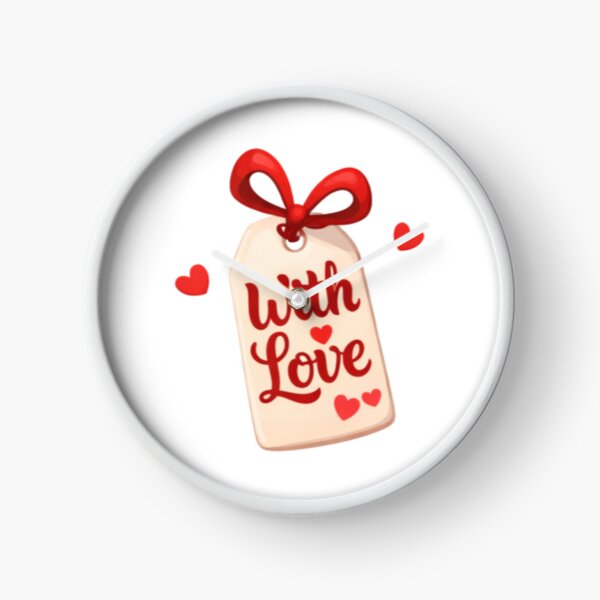 Item preview, With Love Valentine Message designed and sold by TrendlyStudio.