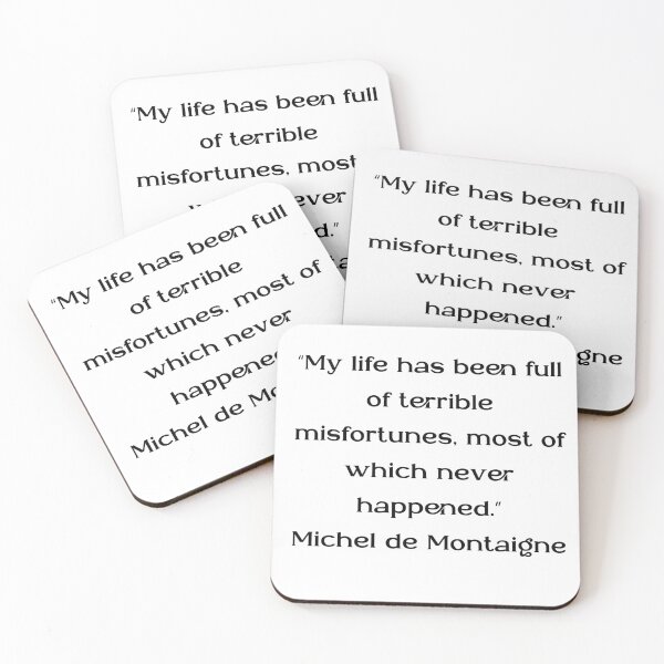 Item preview, Michel de Montaigne Quotes designed and sold by 4ever-Undaunted.