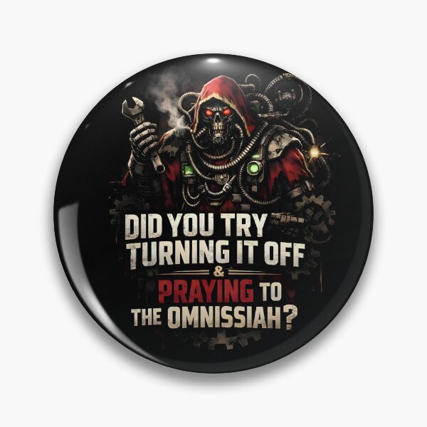 Item preview, sticker turning it off and pray designed and sold by Lordhellraiser.