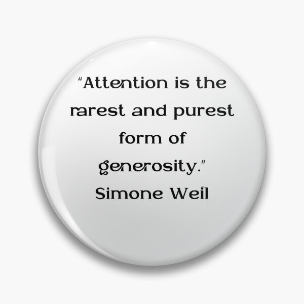 Item preview, Simone Weil Quotes designed and sold by 4ever-Undaunted.