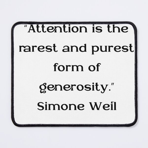 Item preview, Simone Weil Quotes designed and sold by 4ever-Undaunted.
