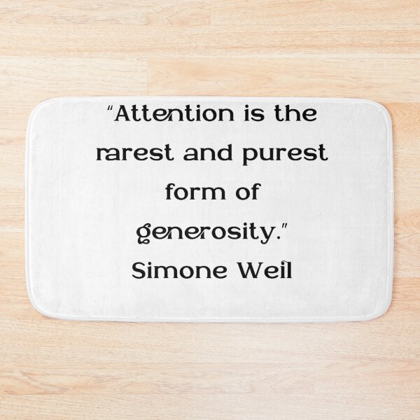 Item preview, Simone Weil Quotes designed and sold by 4ever-Undaunted.