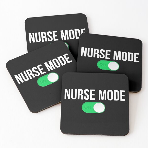 Item preview, Nurse Mode On – Funny Medical Life Design designed and sold by Trendora Stor.