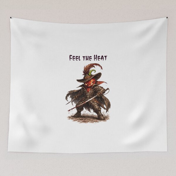 Item preview, Pepper Duelist – Feel the Heat | Warrior Vegetables designed and sold by DigiWoosh.