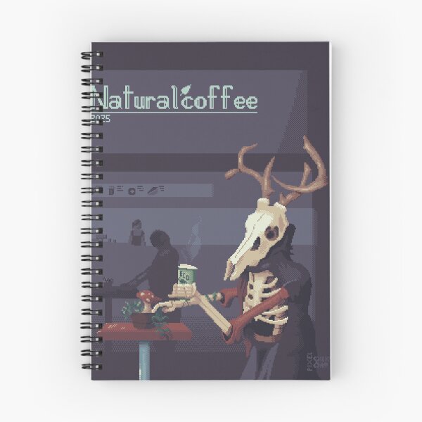 Item preview, Pixelart Leshy in cafe  designed and sold by PixelMilkyWay.