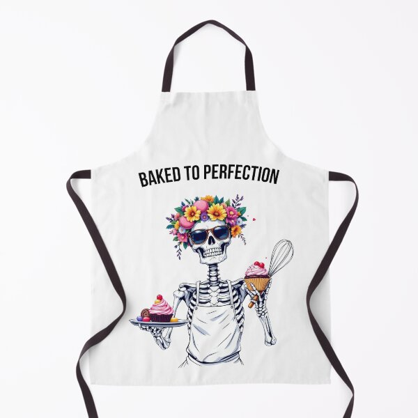 Item preview, Baked to Perfection - Skeleton Baker Day of the Dead Design designed and sold by Sinfulchicken.