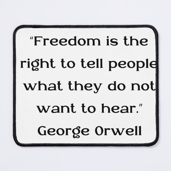 Item preview, George Orwell Quotes designed and sold by 4ever-Undaunted.