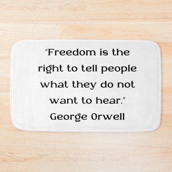 Item preview, George Orwell Quotes designed and sold by 4ever-Undaunted.