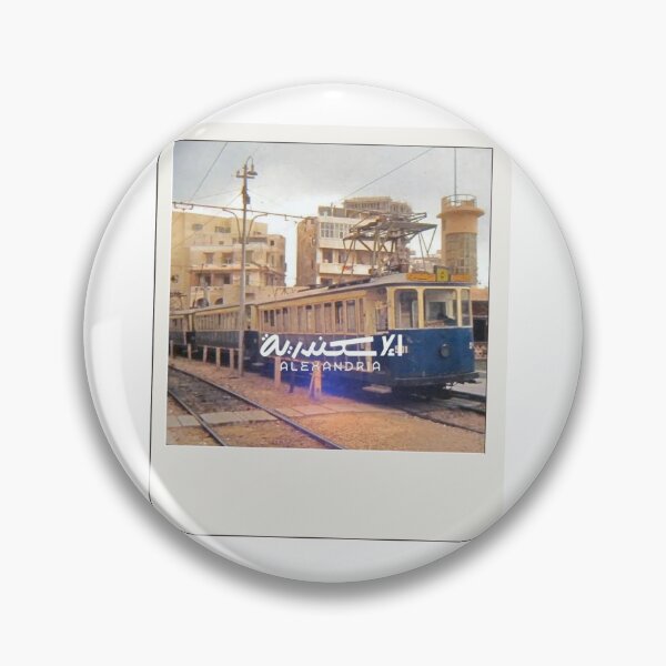 Item preview, Vintage Alexandria Tramway Nostalgia – Historic Ramleh Line Old Egypt Cityscape designed and sold by MostafaAhmed99.