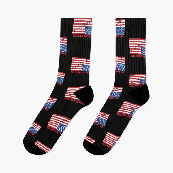 Item preview, We Are Not OK, Resist Fascism designed and sold by SquirrelDesignLLC.