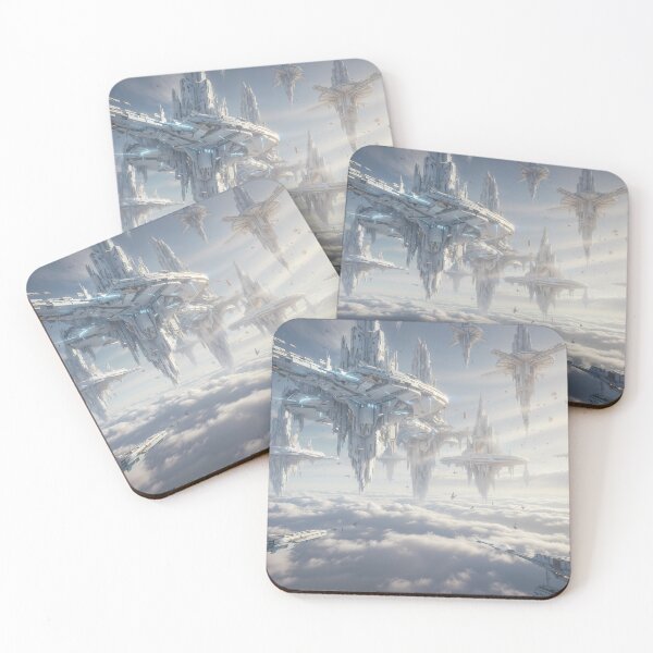 Item preview, Celestial Spire: Ethereal Cloud City Concept designed and sold by KYOFRAME.