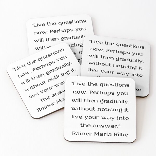 Item preview, Rainer Maria Rilke Quotes designed and sold by 4ever-Undaunted.